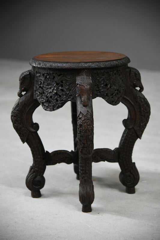 Anglo Indian Padouk Side Table