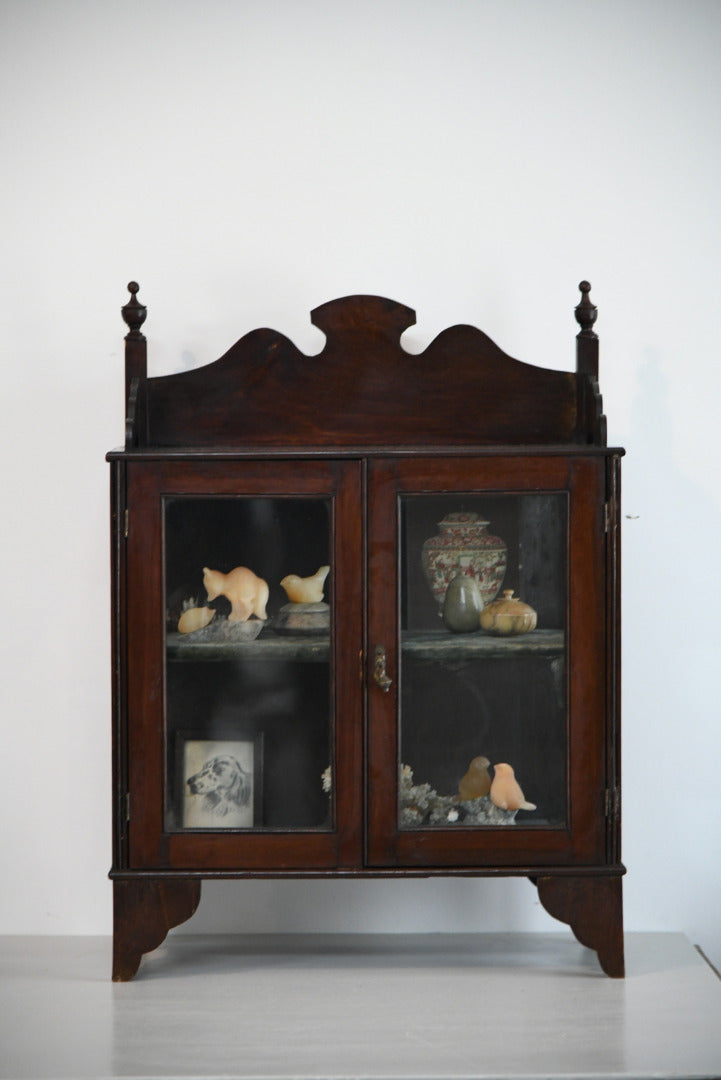 Vintage Wall Mount Glazed Cabinet