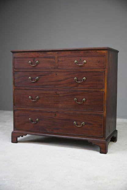 Antique Georgian Mahogany Chest of Drawers