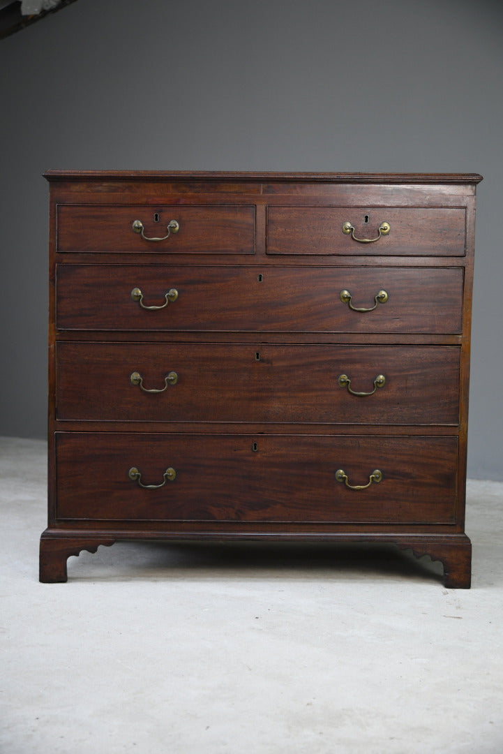 Antique Georgian Mahogany Chest of Drawers