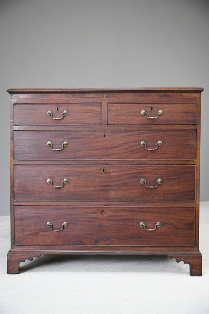 Antique Georgian Mahogany Chest of Drawers