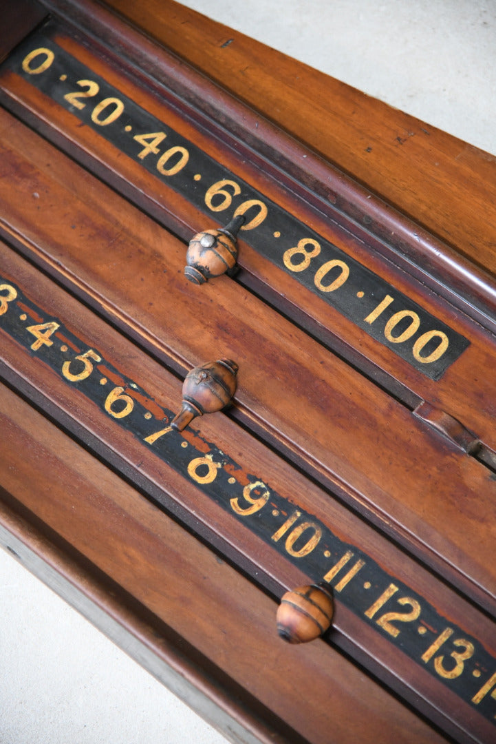 FORMULA Wooden Snooker Scoreboard With Black Chrome Pointers And Numbers