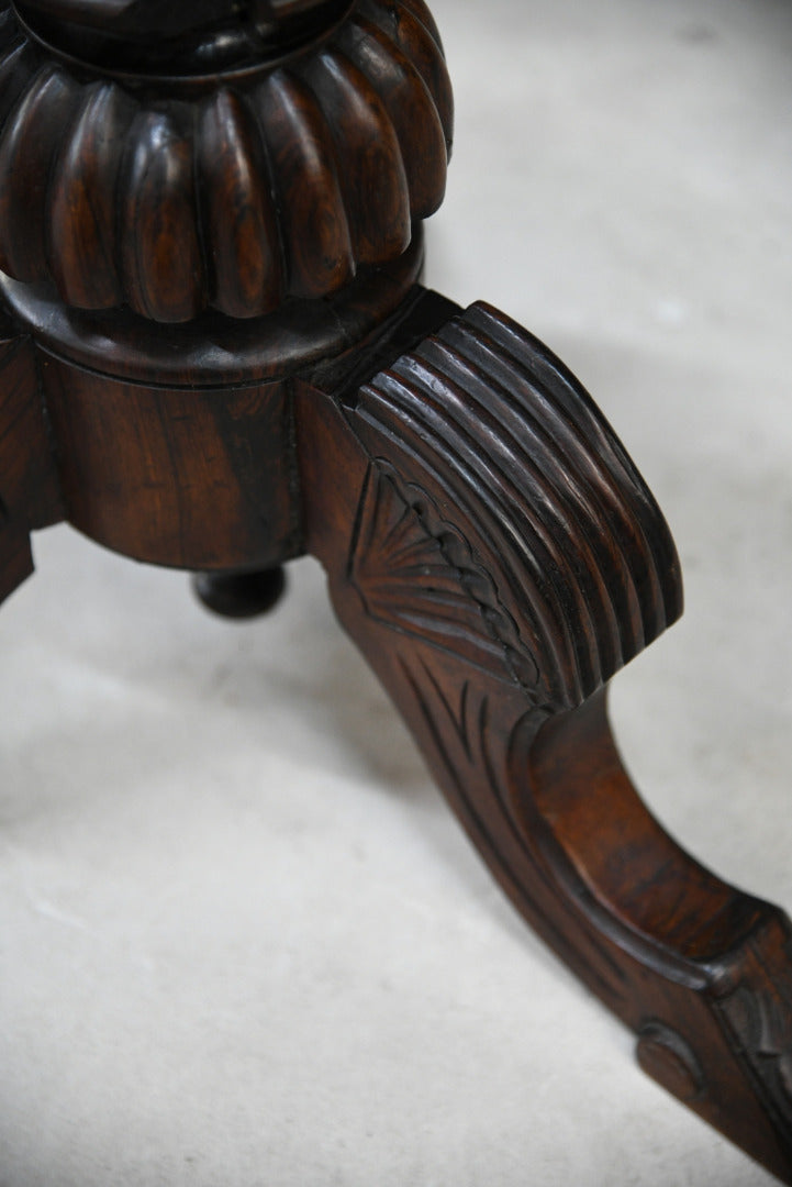 Rosewood Piano Stool