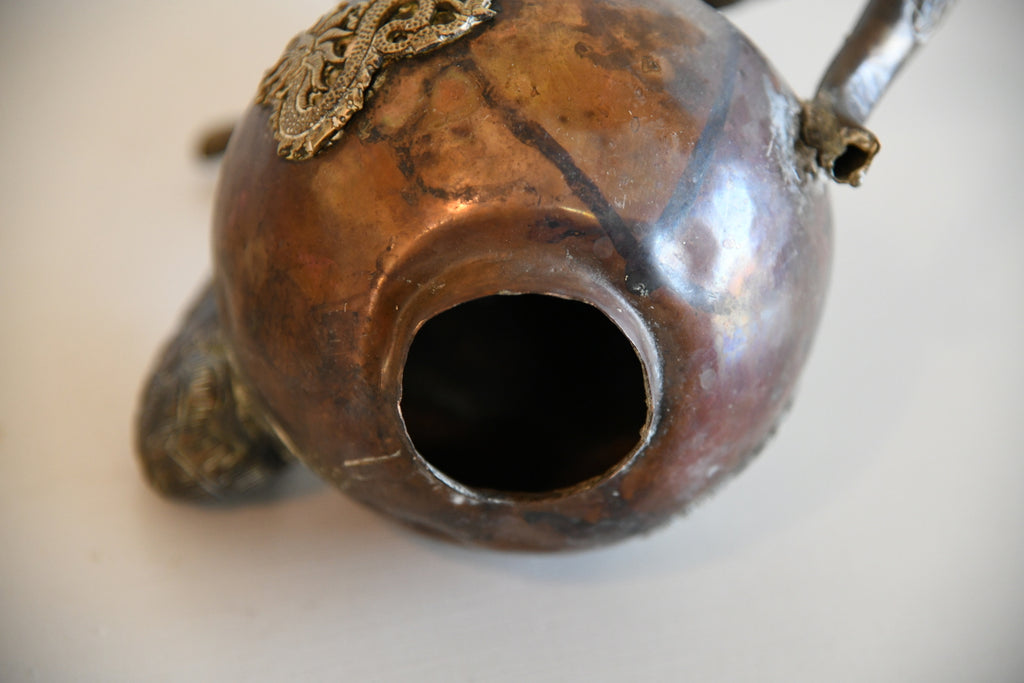 Copper Eastern Decorative Tibetan Ewer Pot