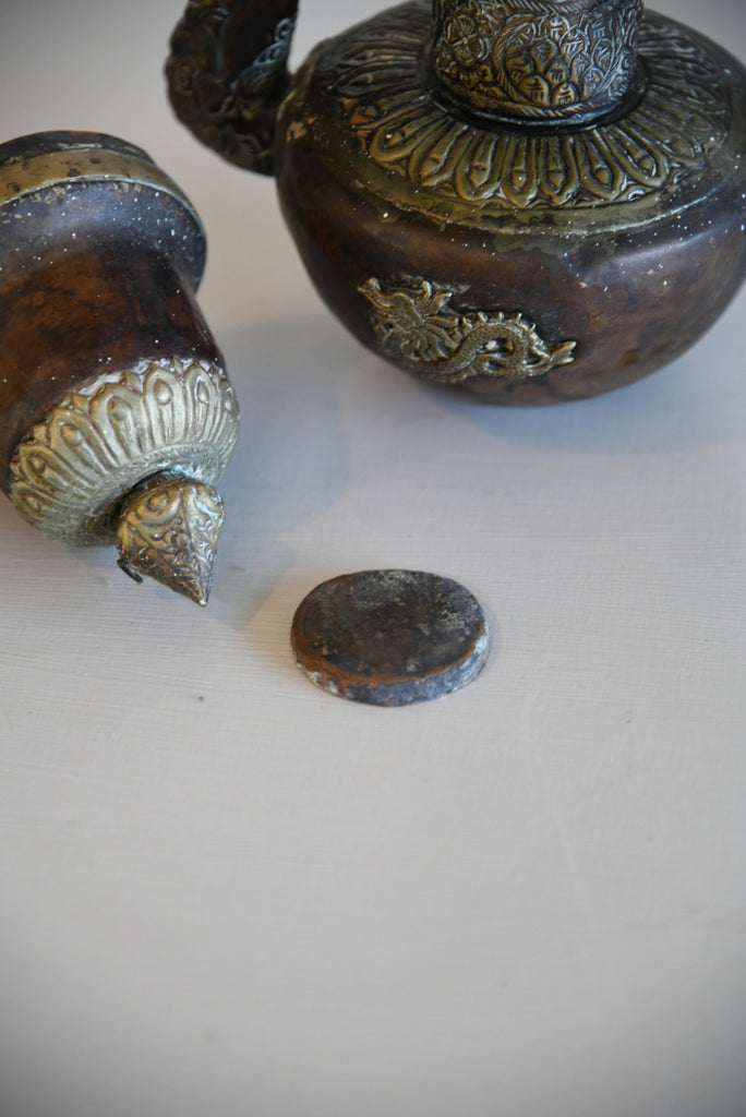 Copper Eastern Decorative Tibetan Ewer Pot