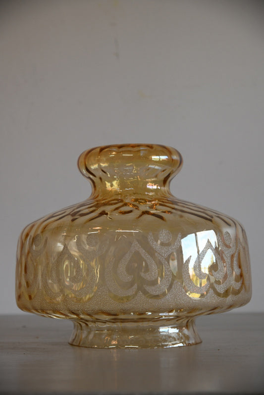 Large Retro Glass Ceiling Lamp Shade