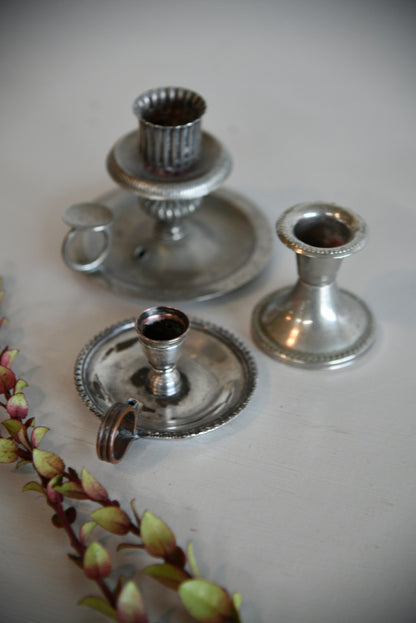 3 Vintage Candle Holder