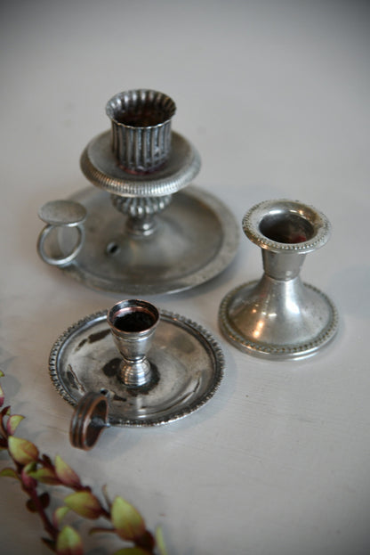 3 Vintage Candle Holder