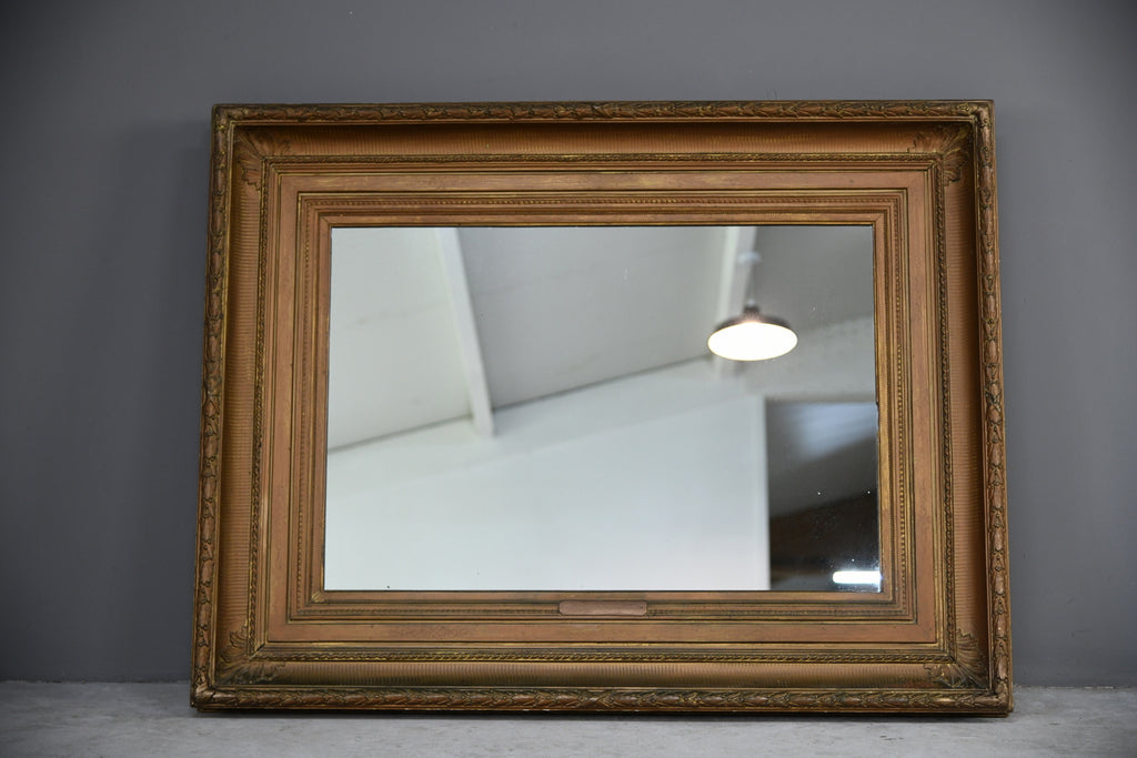 Large Gilt Frame Wall Mirror