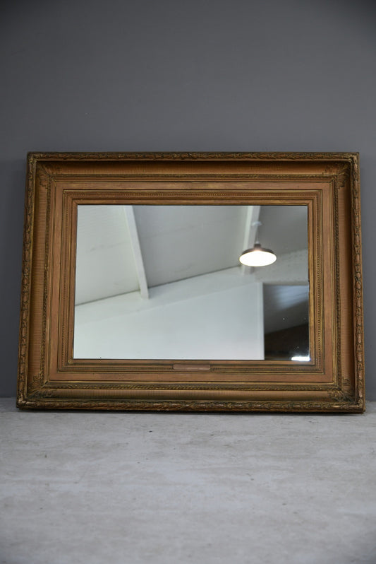 Large Gilt Frame Wall Mirror