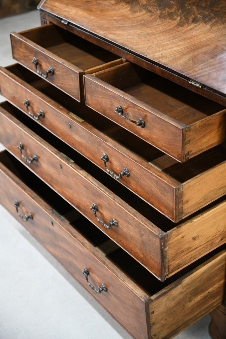 Antique Mahogany Writing Bureau