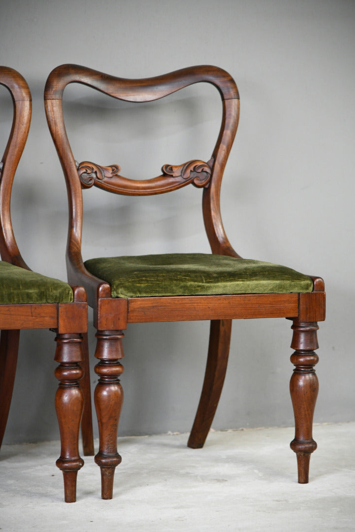 6 Harlequin Victorian Rosewood Dining Chairs