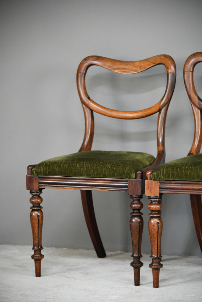 6 Harlequin Victorian Rosewood Dining Chairs