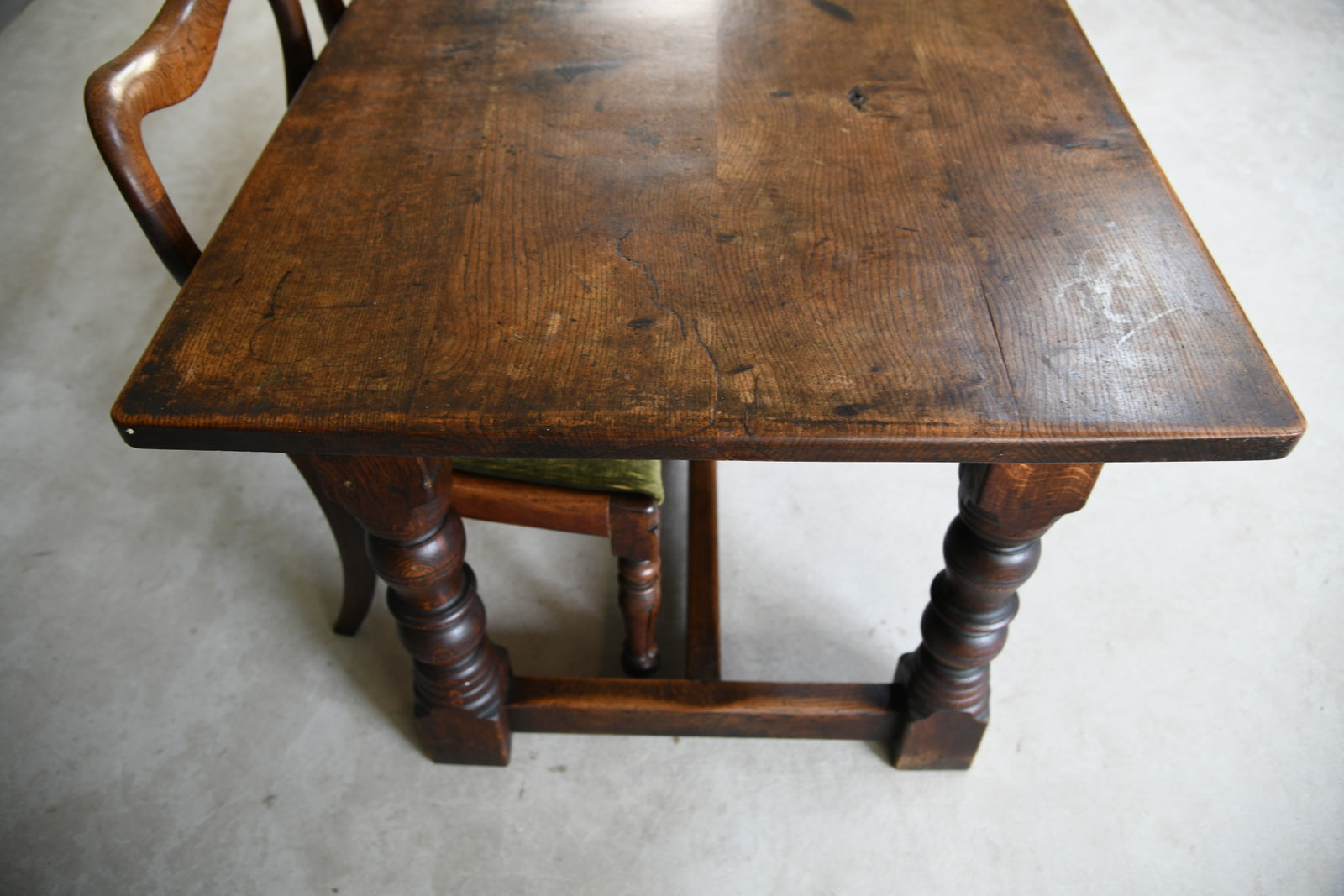 17th Century Style Oak Refectory Dining Kitchen Rustic Country Table