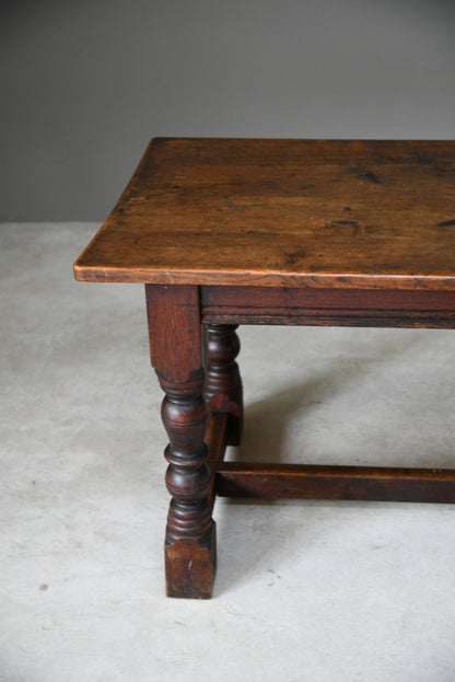 17th Century Style Oak Refectory Dining Kitchen Rustic Country Table