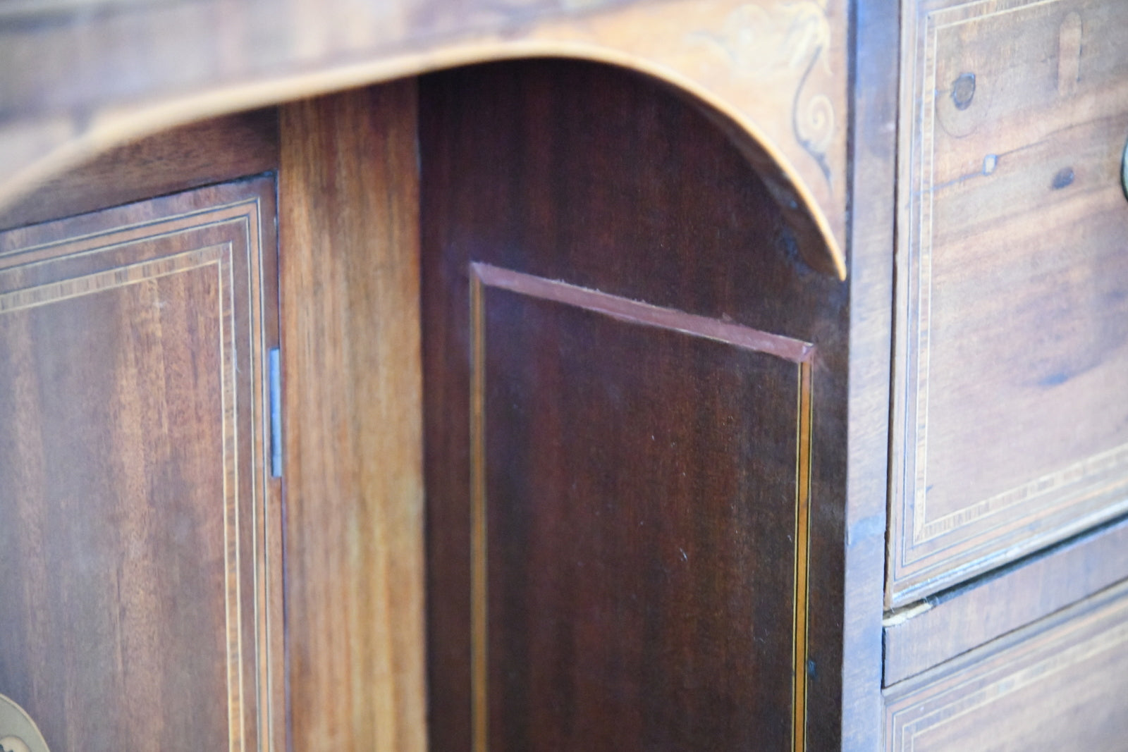 Georgian Inlaid Writing Desk