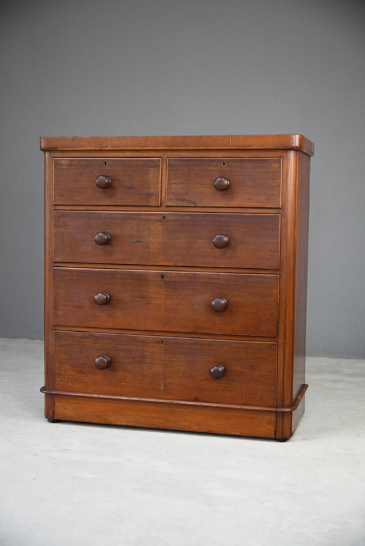Antique Victorian Mahogany Chest of Drawers