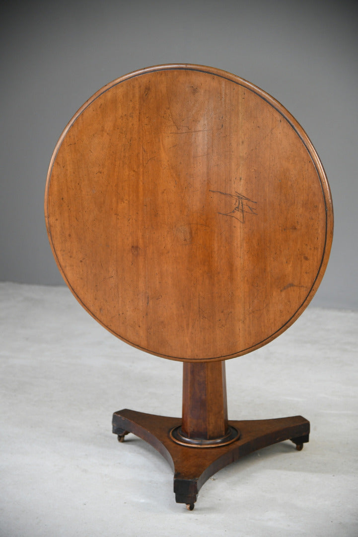 Mahogany Tilt Top Centre Table