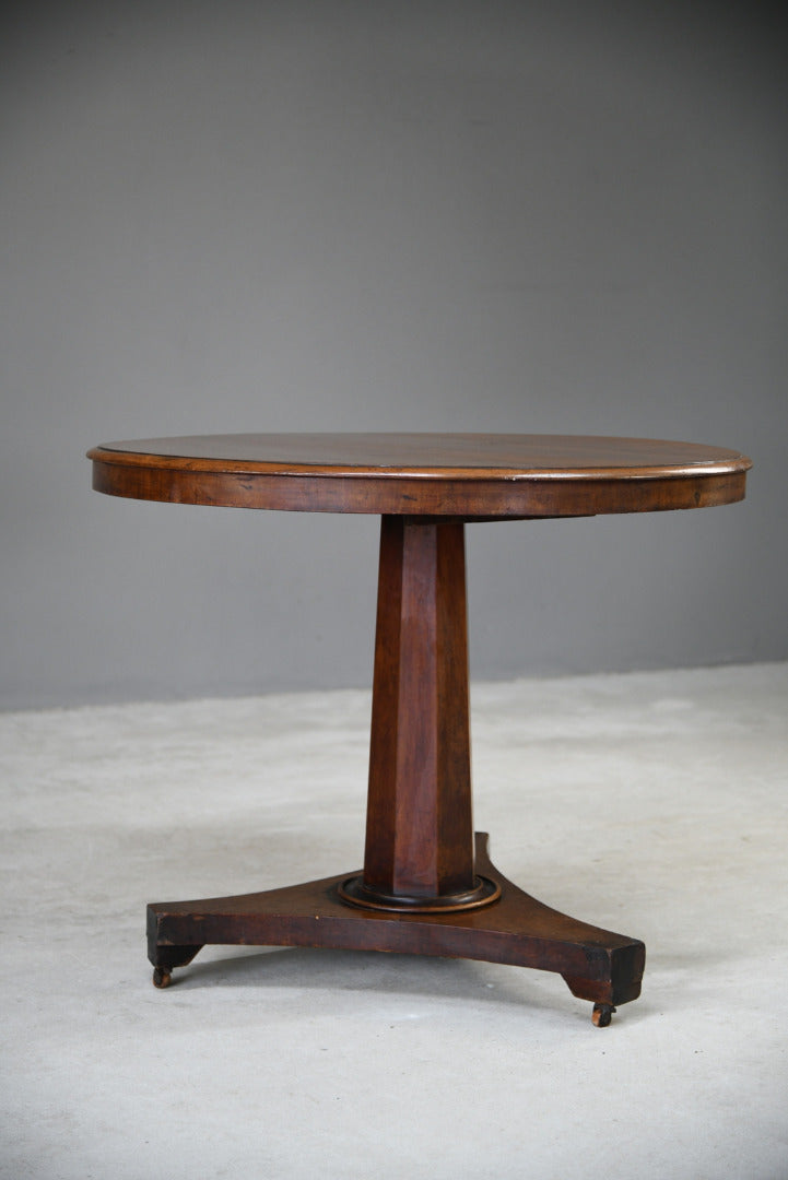 Mahogany Tilt Top Centre Table