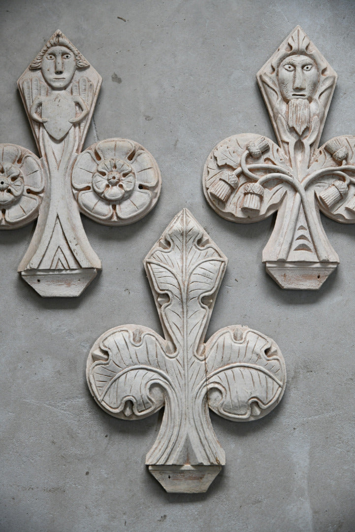 Fleur De Lys Wall Plaques