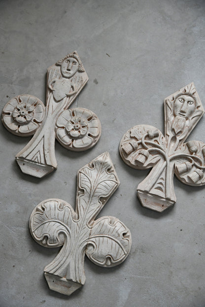 Fleur De Lys Wall Plaques