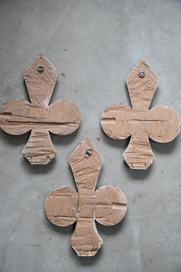 Fleur De Lys Wall Plaques