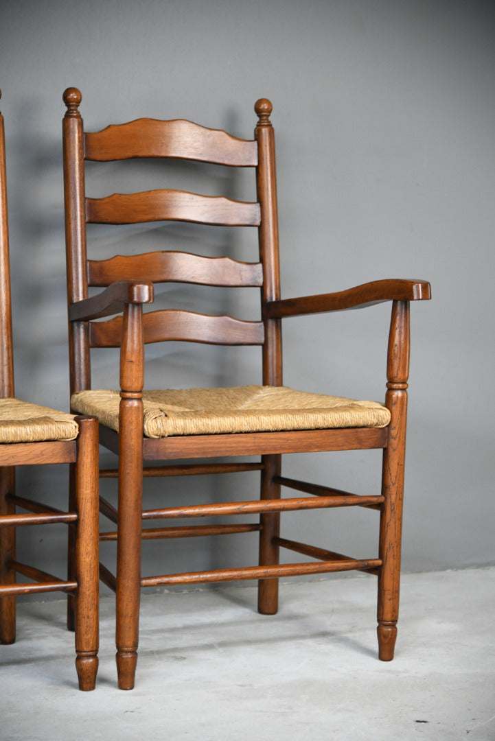 6 Ladderback Dining Chairs