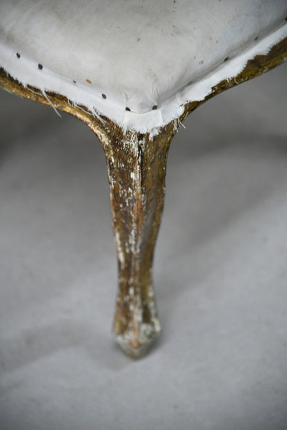 Gilt Dressing Stool