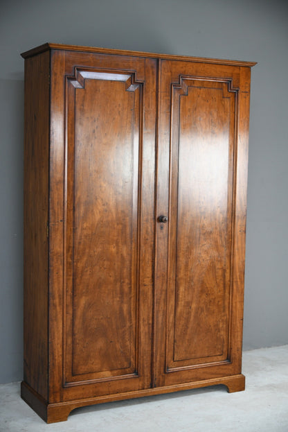 Antique Victorian Double Wardrobe