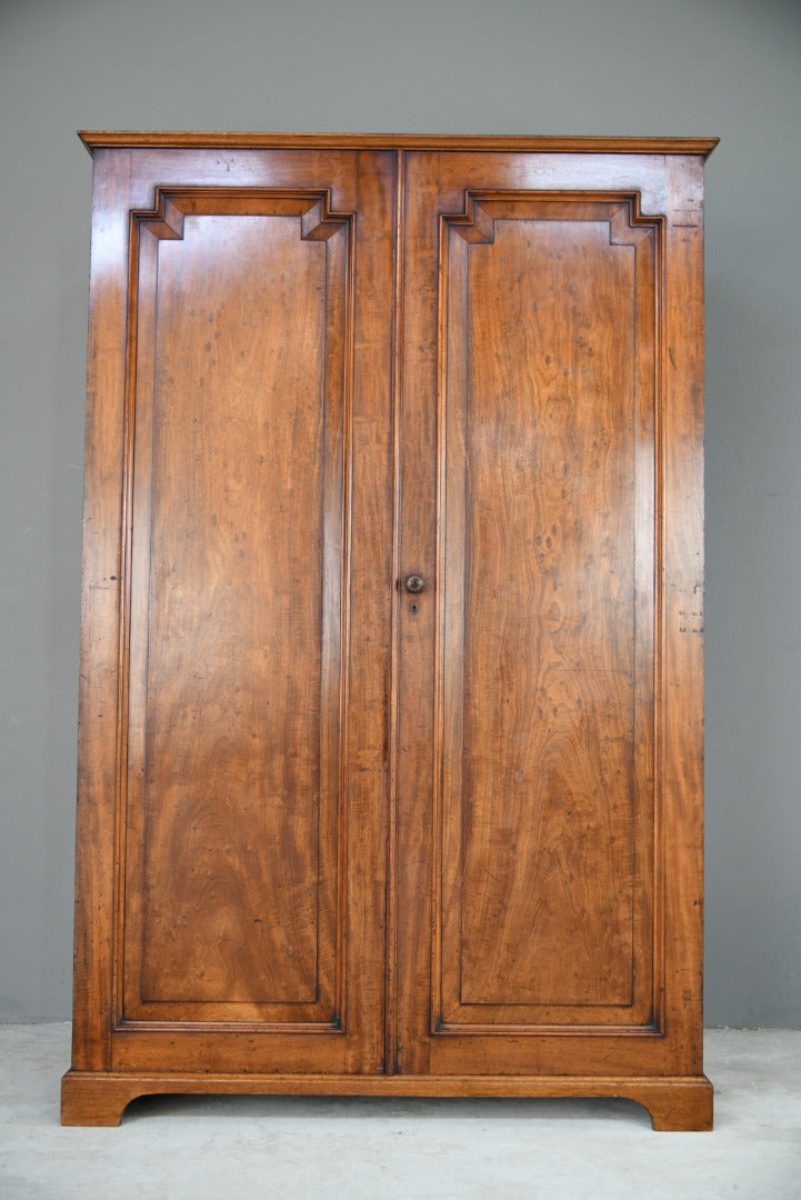 Antique Victorian Double Wardrobe