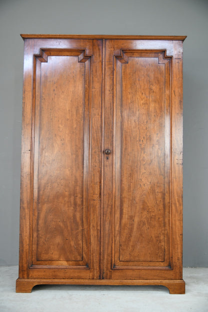 Antique Victorian Double Wardrobe
