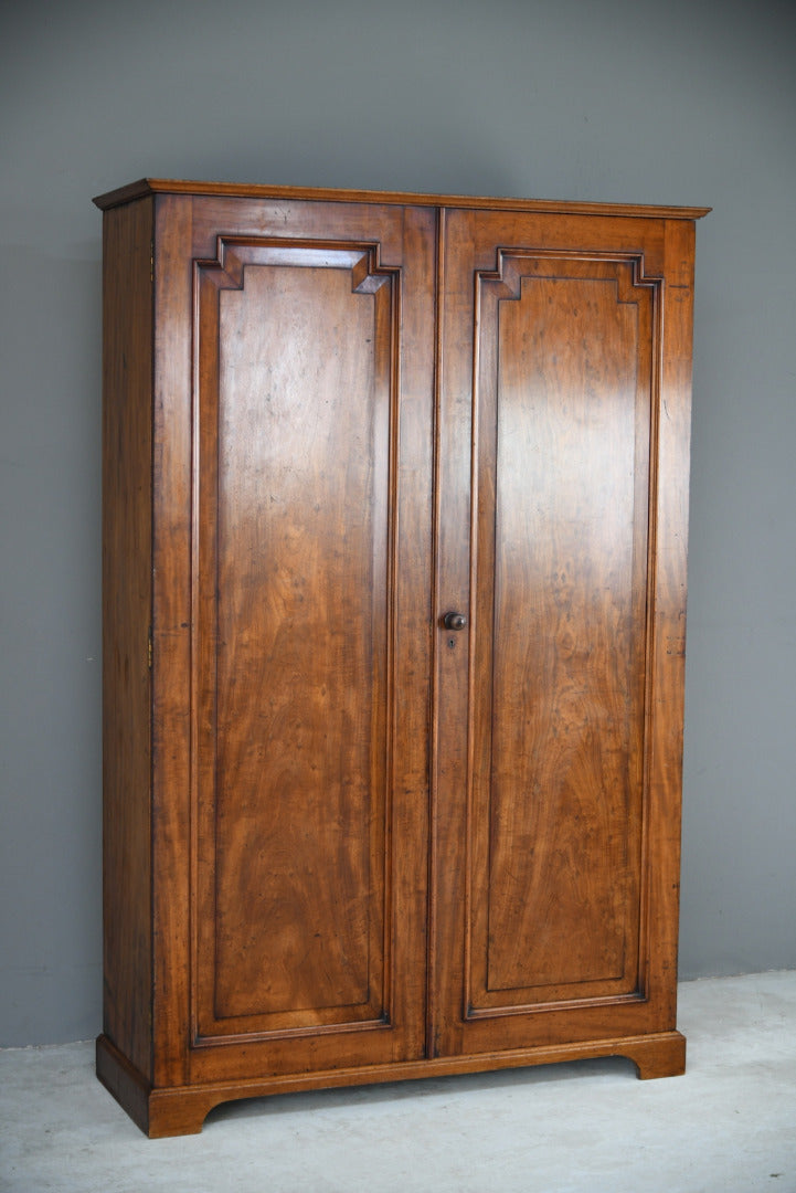 Antique Victorian Double Wardrobe