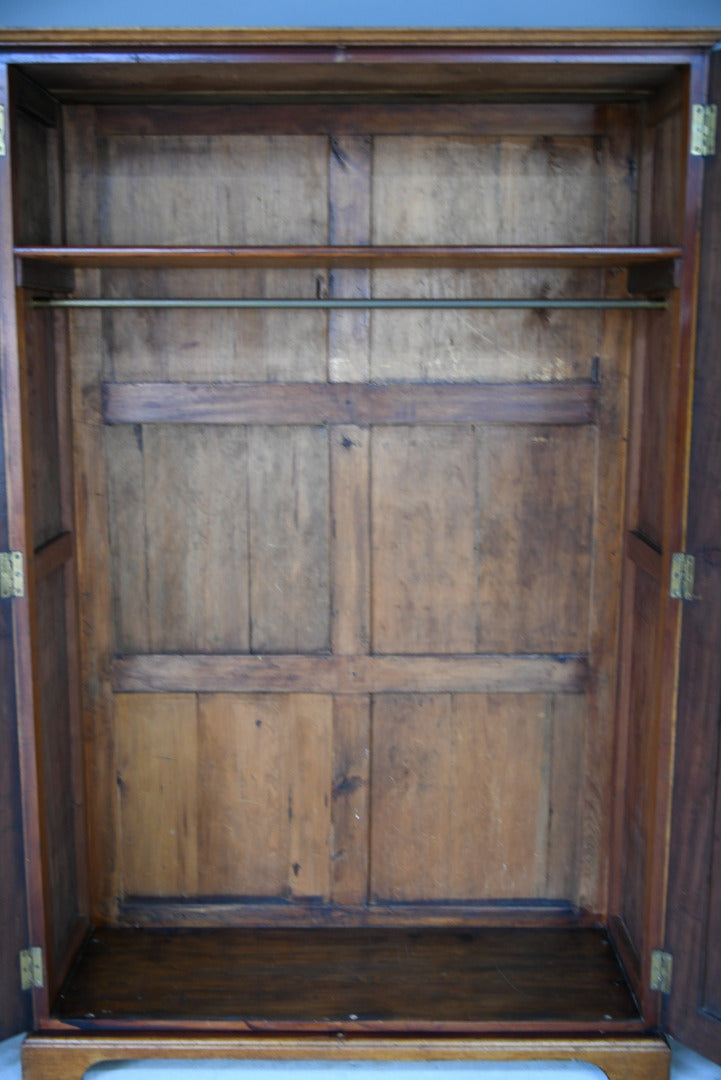 Antique Victorian Double Wardrobe
