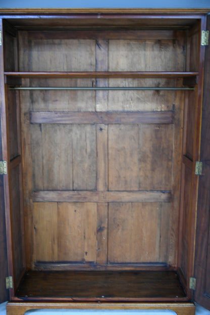 Antique Victorian Double Wardrobe