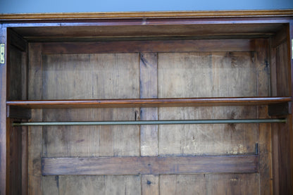 Antique Victorian Double Wardrobe