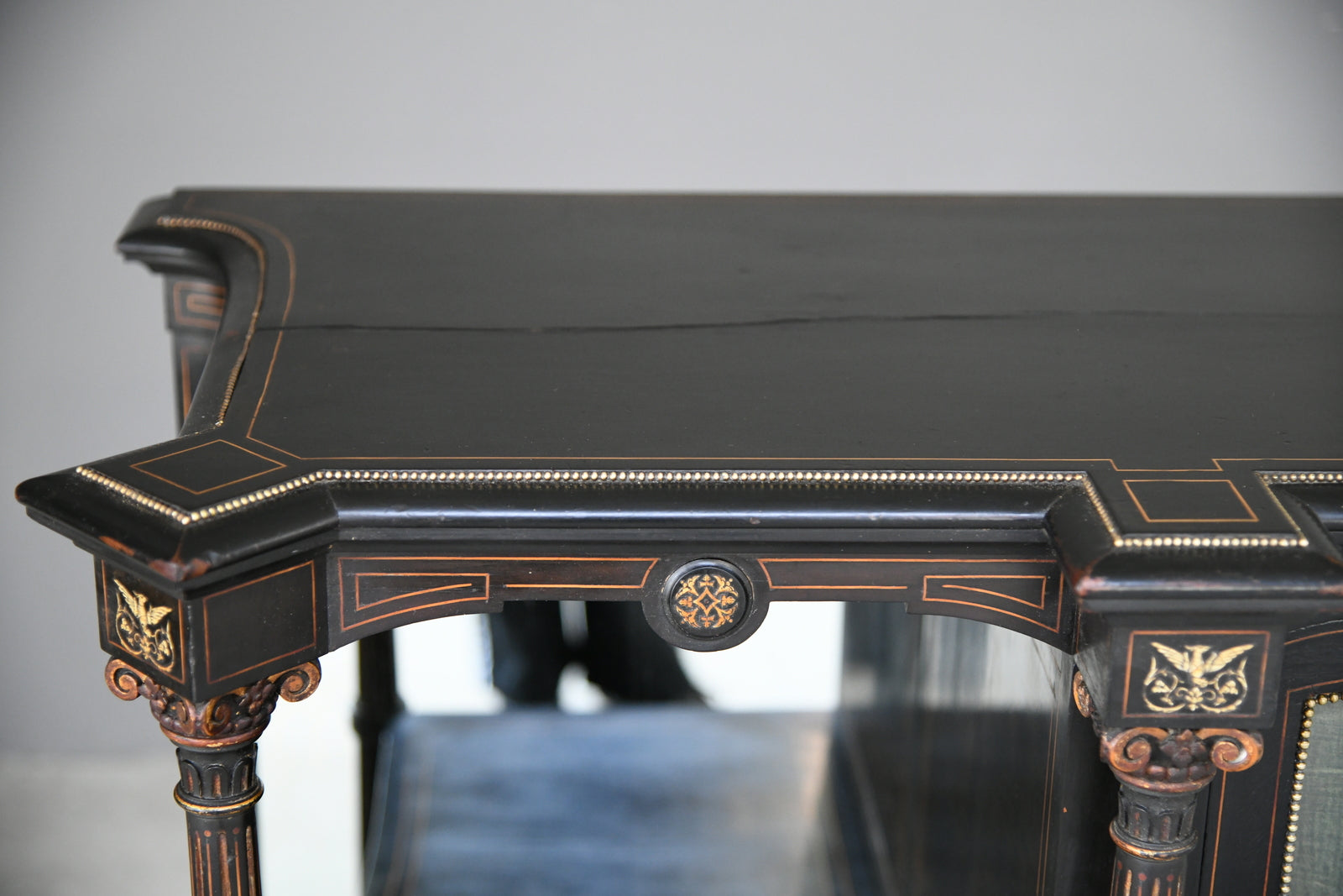 Victorian Ebonised Credenza