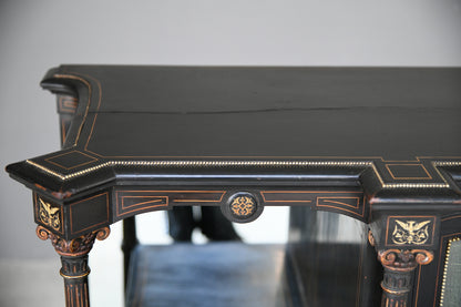 Victorian Ebonised Credenza