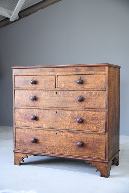 Antique Oak Chest of Drawers