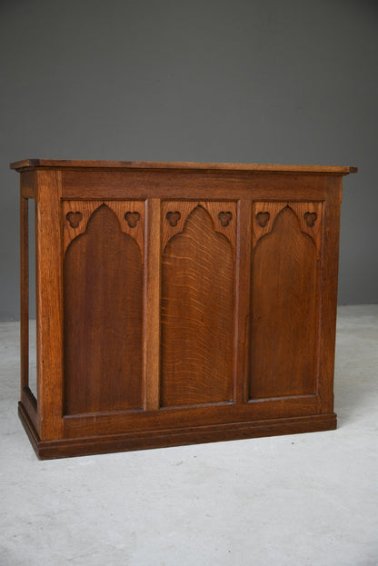 Ecclesiastical Oak Counter