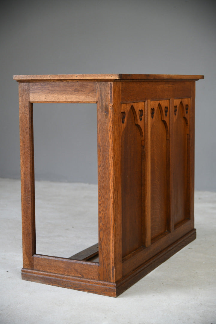 Ecclesiastical Oak Counter