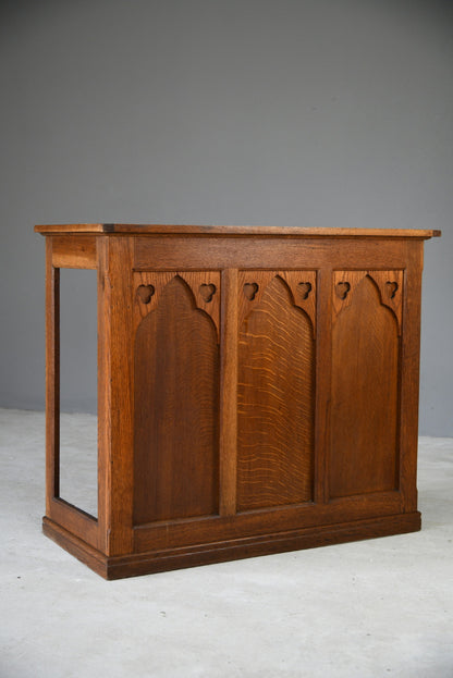 Ecclesiastical Oak Counter