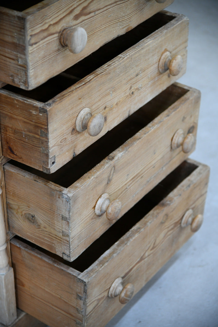 Antique Small Pine Chest of Drawers