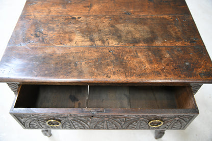 18th Century Oak Side Table