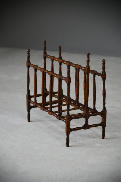 Arts & Crafts Oak Magazine Rack