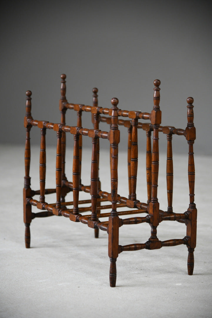 Arts & Crafts Oak Magazine Rack