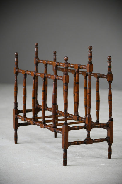 Arts & Crafts Oak Magazine Rack