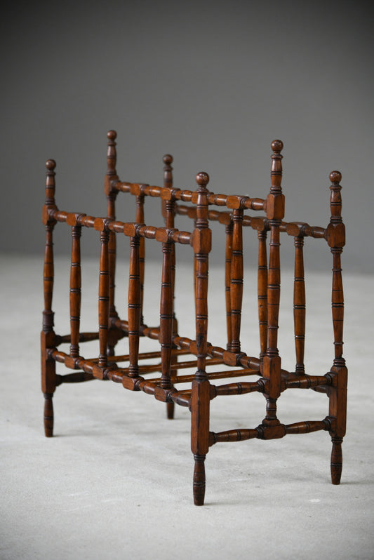 Arts & Crafts Oak Magazine Rack