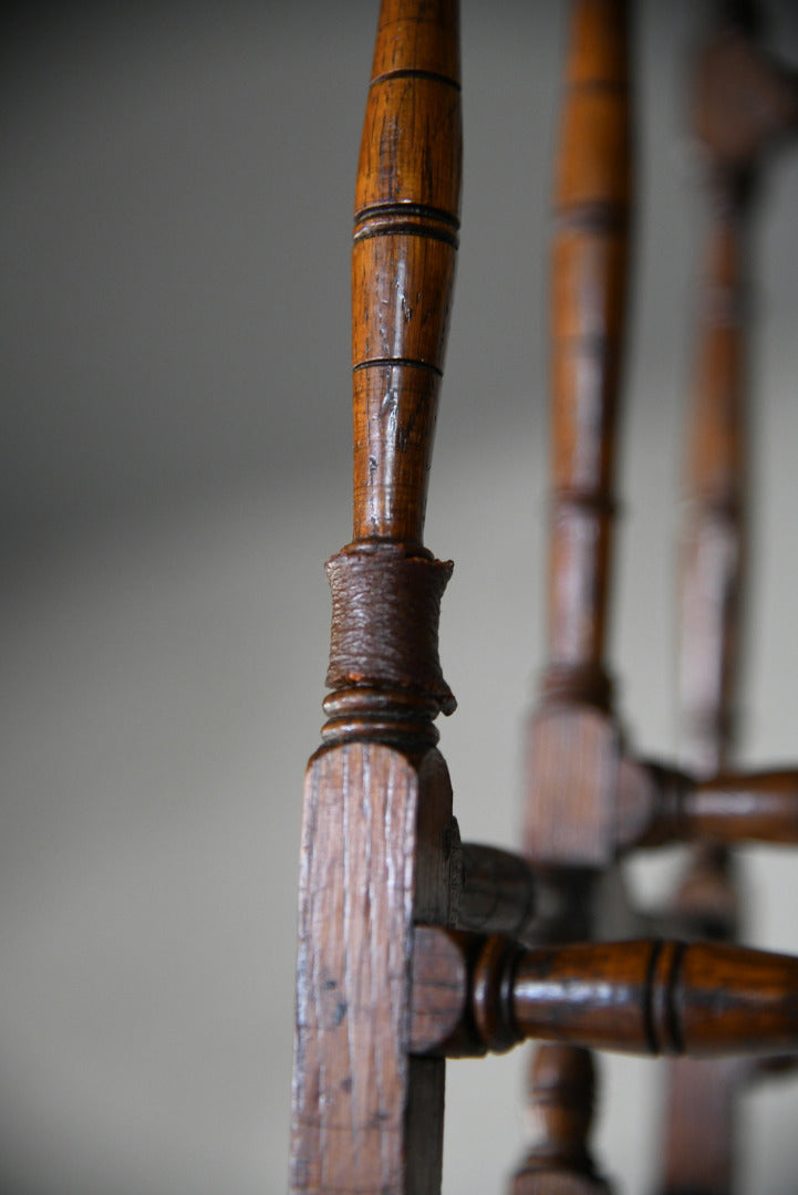 Arts & Crafts Oak Magazine Rack