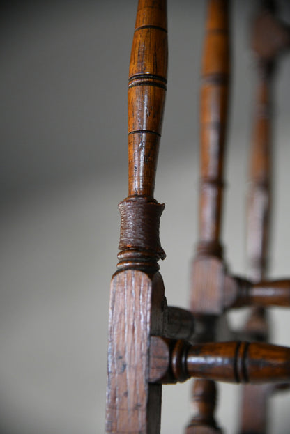 Arts & Crafts Oak Magazine Rack