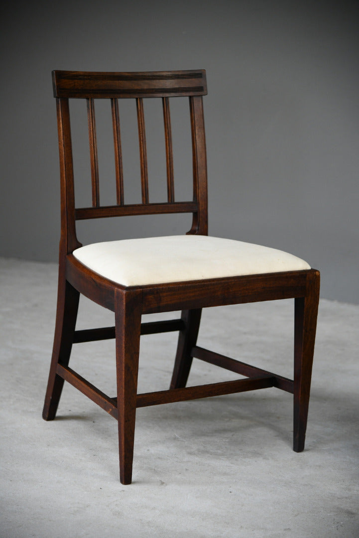 6 Georgian Mahogany Dining Chairs